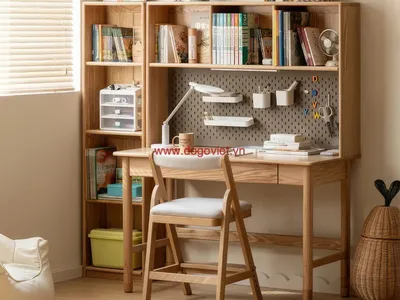 20+ Mẫu bàn học sinh có giá sách đẹp, giá rẻ, mẫu mới tại TP.HCM 20+ Mẫu bàn học sinh có giá sách đẹp, giá rẻ, mẫu mới tại TP.HCM