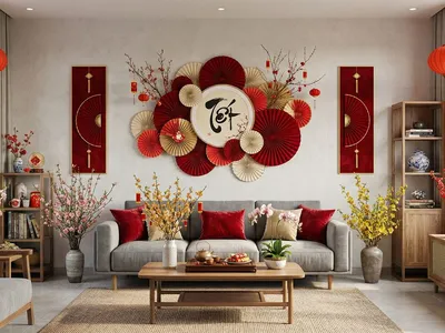 Bí quyết trang trí Tết cho nhà nhỏ, chung cư đơn giản, tiết kiệm