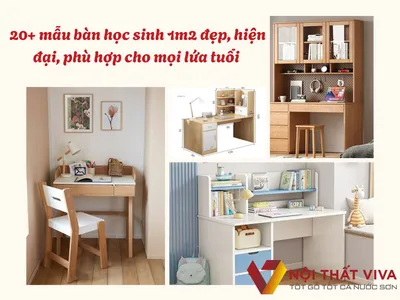 20+ mẫu bàn học sinh 1m2 đẹp, hiện đại, phù hợp cho mọi lứa tuổi 20+ mẫu bàn học sinh 1m2 đẹp, hiện đại, phù hợp cho mọi lứa tuổi