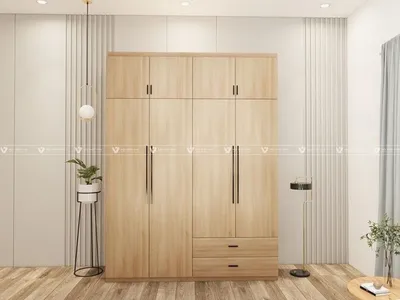 Có nên mua tủ quần áo gỗ cao su? Ưu điểm & kinh nghiệm chọn mua