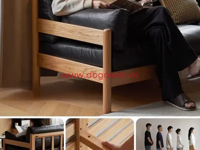 Ghế sofa chân gỗ có ưu điểm gì? Cách lựa chọn sofa phù hợp cho mọi không gian 