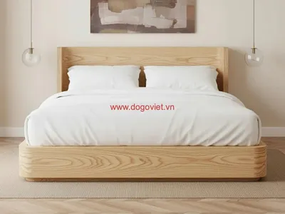 Giá giường gỗ sồi 1m6 bao nhiêu? Báo giá mới nhất & lưu ý cần biết khi chọn mua
