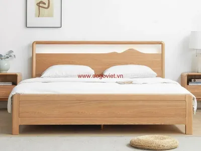 Giường ngủ gỗ sồi có ưu điểm gì? Gợi ý mẫu bán chạy hiện nay