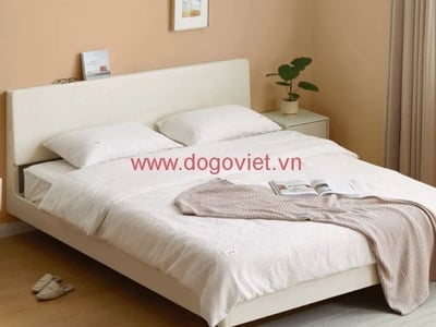 Giường ngủ hiện đại màu trắng giá tốt, đẹp sang cho mọi phòng ngủ 