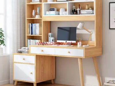Kinh nghiệm chọn bàn học liền giá sách gỗ công nghiệp bền đẹp, giá hợp lý Kinh nghiệm chọn bàn học liền giá sách gỗ công nghiệp bền đẹp, giá hợp lý