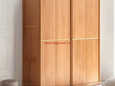 Kinh nghiệm chọn mua tủ gỗ tự nhiên cánh lùa phù hợp mọi không gian