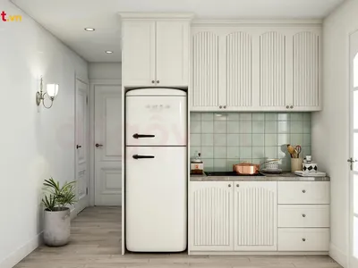 Kinh nghiệm thiết kế, lắp đặt mẫu tủ bếp chữ I đẹp, tiện nghi  Kinh nghiệm thiết kế, lắp đặt mẫu tủ bếp chữ I đẹp, tiện nghi