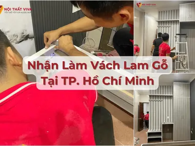 Lam gỗ trang trí phòng khách là gì? Địa chỉ thi công theo yêu cầu uy tín 