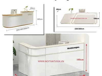 Nên chọn kích thước quầy lễ tân như thế nào cho đúng chuẩn và thẩm mỹ? Nên chọn kích thước quầy lễ tân như thế nào cho đúng chuẩn và thẩm mỹ?