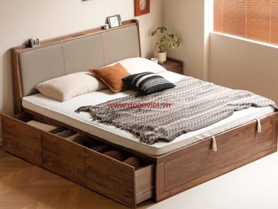 Review giường hiện đại có ngăn kéo: có nên mua không?