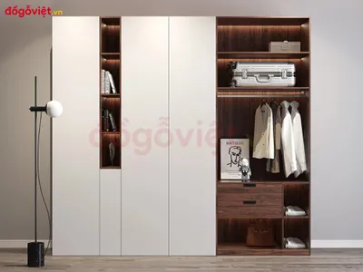 Top 10+ mẫu tủ quần áo đẹp, thiết kế tối giản cho phòng ngủ hiện đại