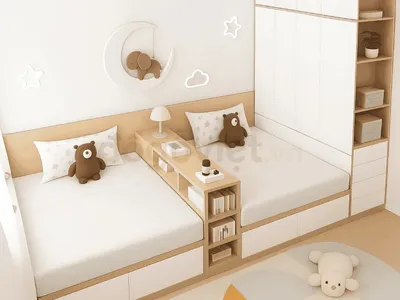 Top 20+ mẫu phòng ngủ đôi cho bé đẹp & những điều ba mẹ cần biết Top 20+ mẫu phòng ngủ đôi cho bé đẹp & những điều ba mẹ cần biết