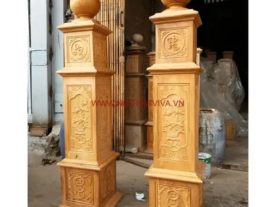 Top 7+ mẫu trụ cầu thang gỗ đẹp, sang trọng và bền theo thời gian