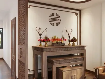 Top mẫu bàn thờ đẹp cho nhà cấp 4 được ưa chuộng hiện nay