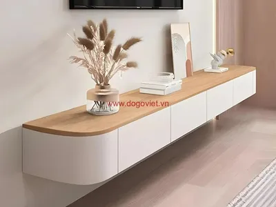 Top mẫu kệ tivi 1m2 nhỏ gọn, đẹp & thịnh hành hiện nay