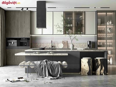 Xu hướng các mẫu tủ bếp đẹp hiện đại mới nhất năm 2026