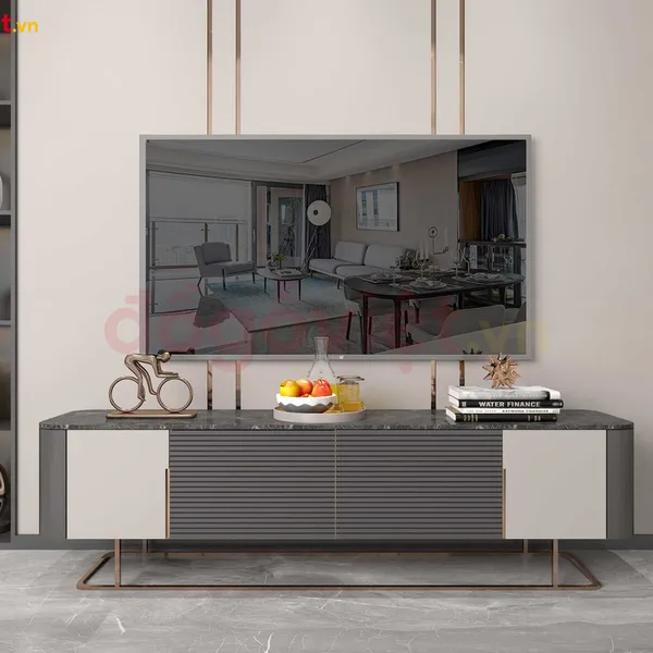 Kệ Để Tivi Bằng Gỗ Công Nghiệp Thiết Kế Gọn Gàng Tối Ưu