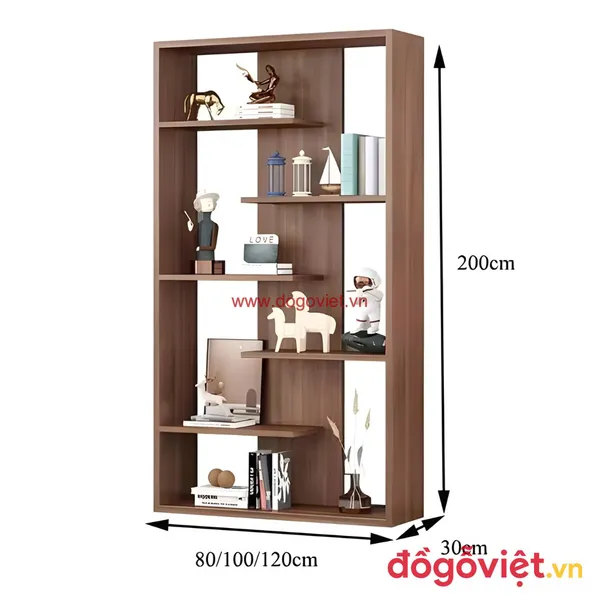 Tủ Trang Trí Gỗ Công Nghiệp Trưng Bày Đa Năng Chất Lượng Cao