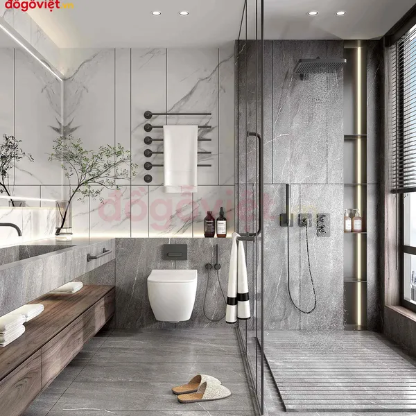 Tủ Treo Tường Nhà Tắm Đẳng Cấp Sang Trọng Phong Cách Châu Âu