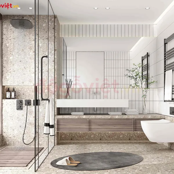 Tủ Treo Tường Nhà Tắm Đẳng Cấp Sang Trọng Phong Cách Châu Âu
