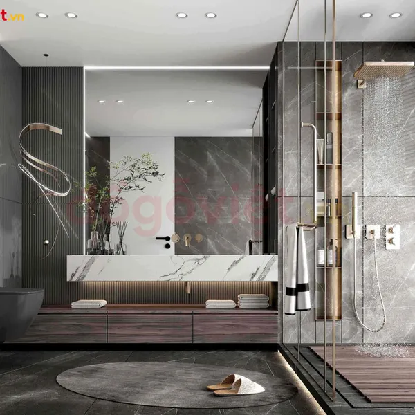 Tủ Treo Tường Nhà Tắm Đẳng Cấp Sang Trọng Phong Cách Châu Âu