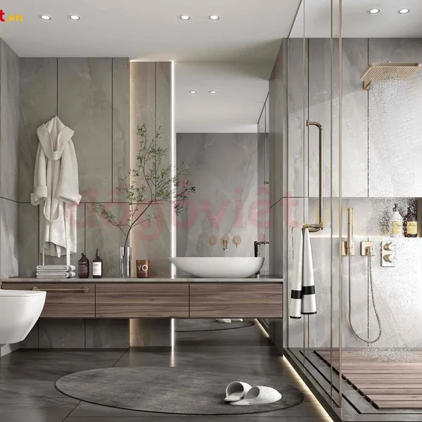Tủ Treo Tường Nhà Tắm Đẳng Cấp Sang Trọng Phong Cách Châu Âu