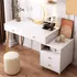 Bàn Phấn Gỗ MDF Phủ Melamine Cao Cấp Thiết Kế Chân Sắt Bền Bỉ