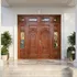 Cửa Gỗ Đẹp 4 Cánh Kết Hợp Cánh Kính Sang Trọng Giá Ưu Đãi