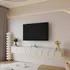 Kệ Treo Tường Để Tivi Sơn Trắng Thiết Kế Sang Trọng Hiện Đại