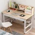Mẫu Bàn Học Gỗ Công Nghiệp MDF Kết Hợp Chấn Sắt Sang Trọng Hiện Đại