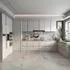 Mẫu Tủ Bếp Cao Cấp Hiện Đại Gỗ Công Nghiệp Màu Trắng Tối Giản