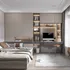 Nội Thất Phòng Ngủ Màu Xám Gỗ Công Nghiệp Đẹp Trang Nhã