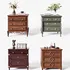 Tab Đầu Giường Tân Cổ Điển Phong Cách Vintage Sang Trọng