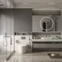 Thiết Kế Nội Thất Nhà Tắm Hiện Đại Kèm Tủ Tiện Lợi Đa Chức Năng 