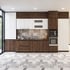 Tủ Bếp Chữ I Nhựa WPB An Cường Phủ Melamine Sang Trọng