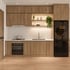 Tủ Bếp Sát Trần Chữ I Nhựa WPB An Cường Phủ Melamine