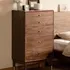 Tủ Gỗ Ngăn Kéo Để Quần Áo 5 Tầng Màu Óc Chó Cao Cấp Giá Tốt