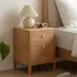 Tủ Gỗ Nhỏ Để Đầu Giường Thiết Kế 3 Ngăn Kéo Tối Ưu