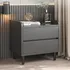 Tủ Kê Đầu Giường Gỗ Công Nghiệp Kiểu Chân Cao Hiện Đại Đẹp