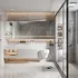 Tủ Lavabo Đẹp Treo Tường Phong Cách Bắc Âu Tinh Tế Và Gọn Gàng