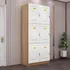 Tủ Locker Giá Rẻ Gỗ Mdf Phủ Melamine Cao Cấp Chất Lượng Tốt