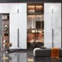 Tủ Quần Áo Kính Cường Lực Viền Nhôm Khung Gỗ MDF Chất Lượng