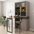 Tủ Rượu Gỗ Đẹp Kèm Bàn Quầy Bar Tinh Tế Đẹp Hiện Đại