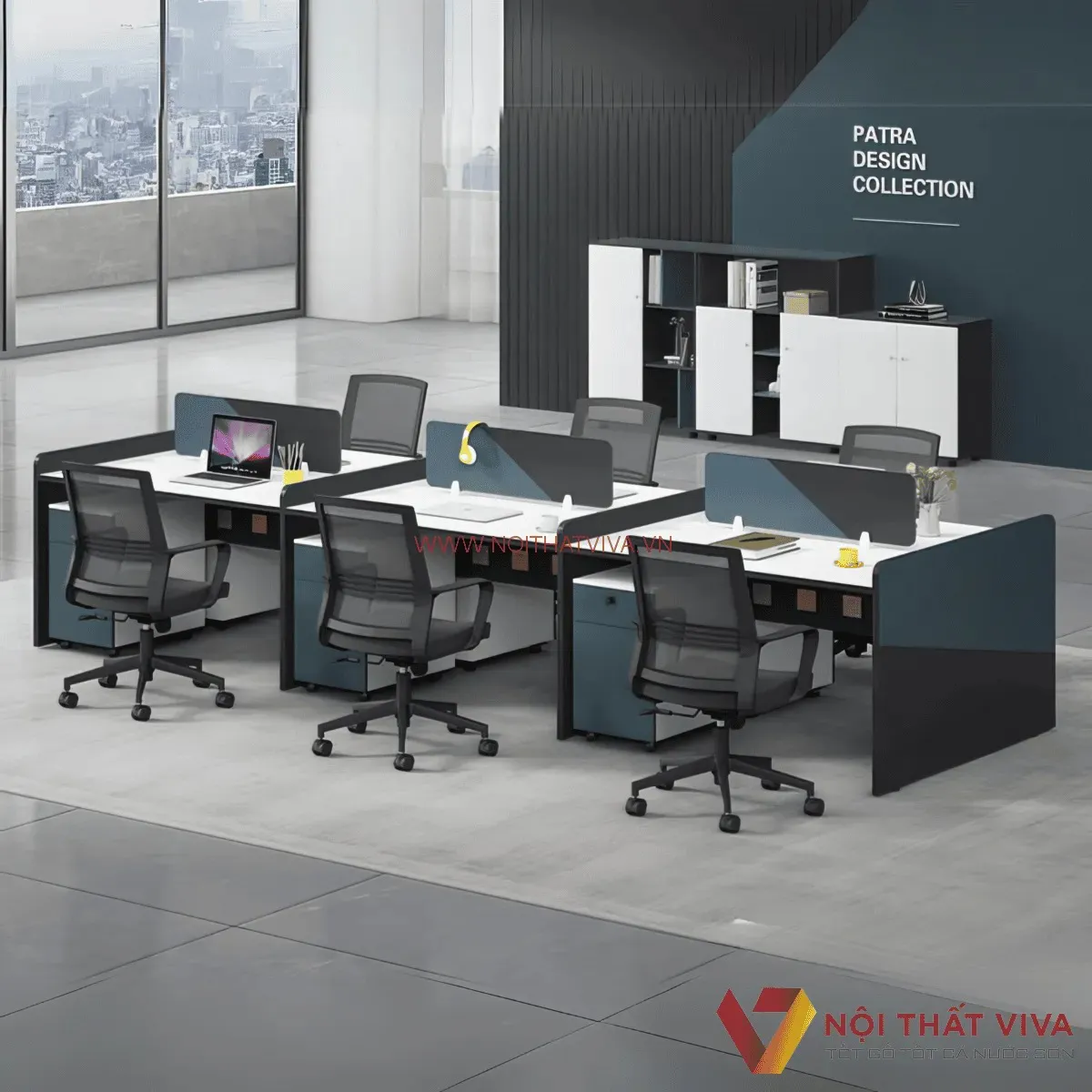 B&agrave;n L&agrave;m Việc Gỗ C&ocirc;ng Nghiệp