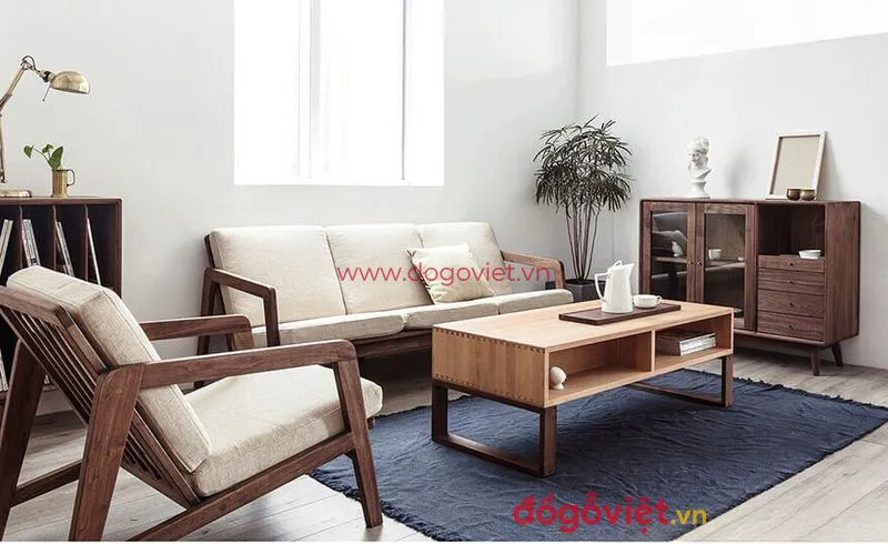 Bộ Ghế Sofa Gỗ Sồi Nga Hiện Đại Phù Hợp Mọi Không Gian Phòng Khách