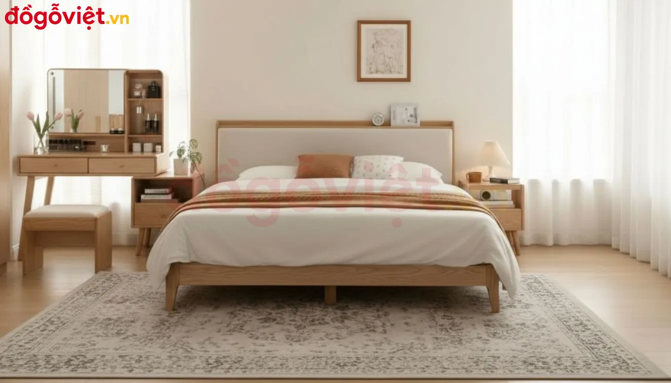 Combo Giường Tủ Giá Rẻ Chất Liệu Gỗ Tự Nhiên Bền Bỉ Combo Giường Tủ Giá Rẻ Chất Liệu Gỗ Tự Nhiên Bền Bỉ