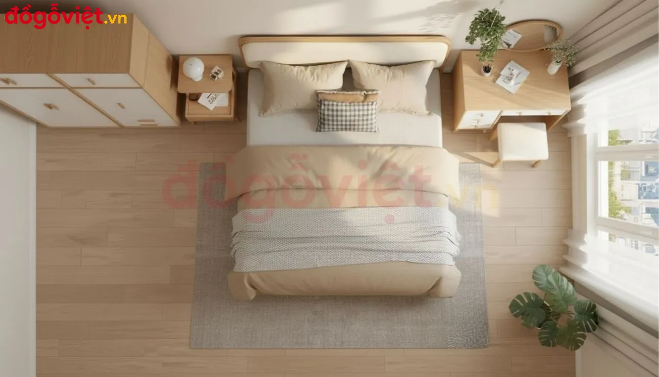 Combo Tủ Giường Gỗ Sồi Tự Nhiên Đẹp Giá Tốt  Combo Tủ Giường Gỗ Sồi Tự Nhiên Đẹp Giá Tốt