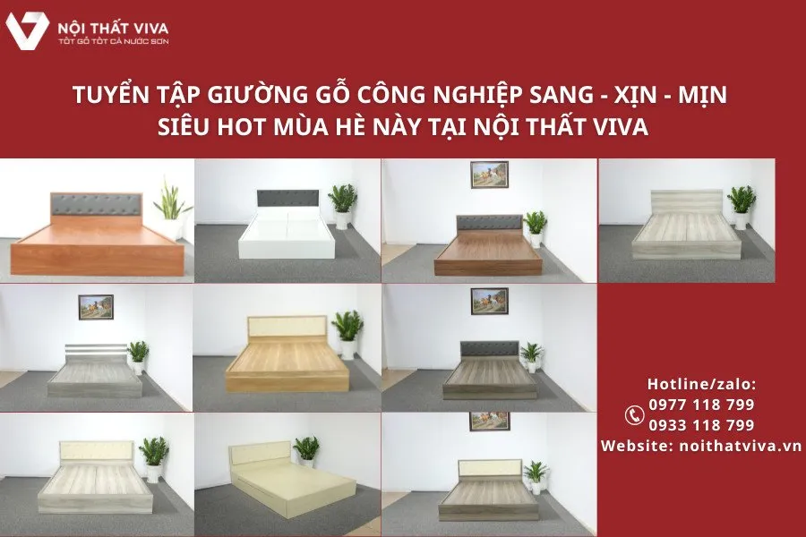 Giường Ngủ Hiện Đại