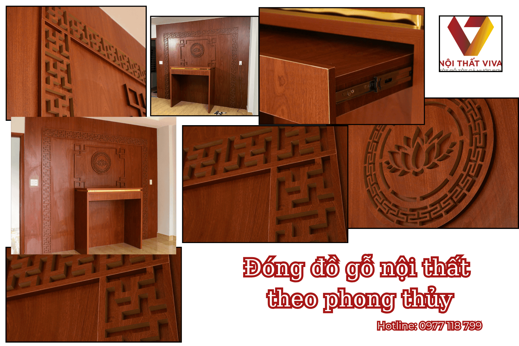 Dịch vụ sản xuất, thiết kế theo phong thủy nội thất uy t&iacute;n h&agrave;ng đầu 