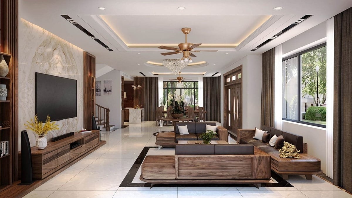 Trọn bộ sofa gỗ &oacute;c ch&oacute;